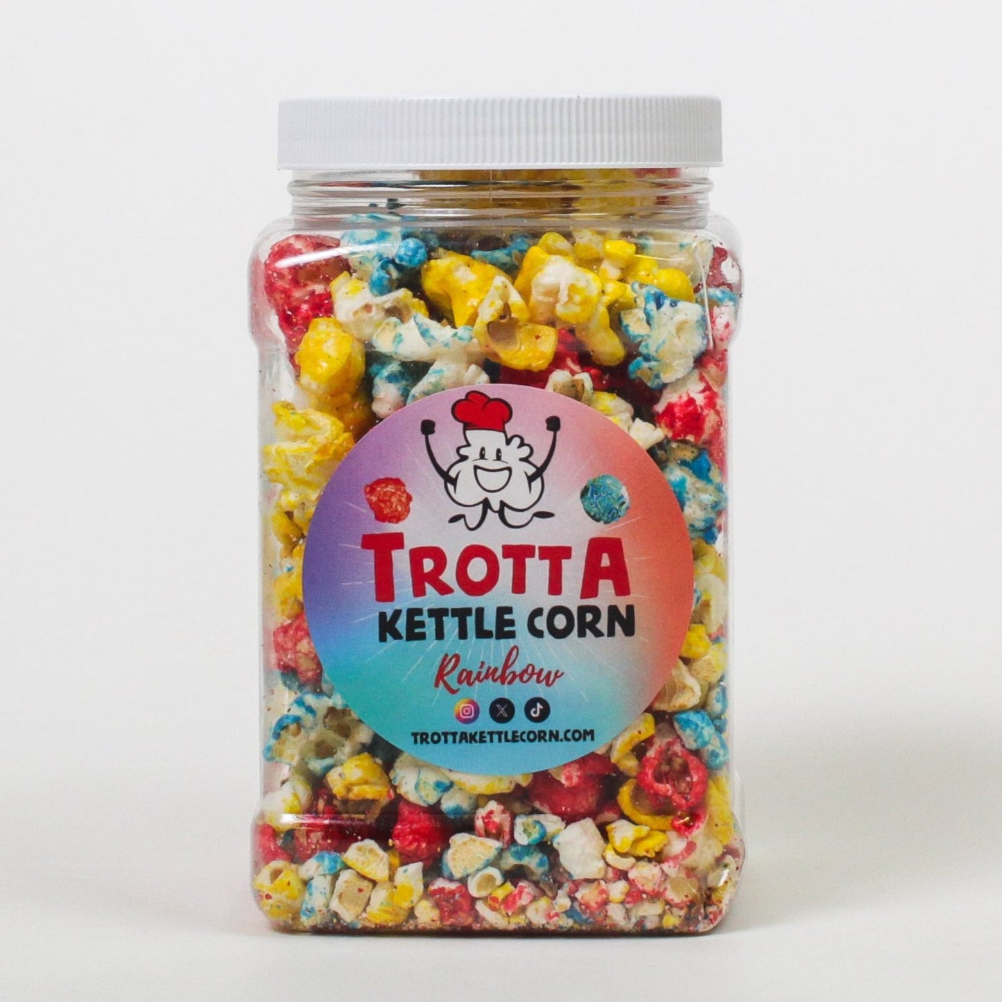 Trotta Kettle Corn Rainbow- 48 OZ